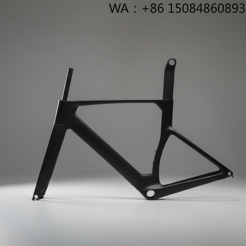 Carbon Bike Frame - เฟรมจักรยานเสือหมอบคาร์บอนน้ำหนักเบาพิเศษ วัสดุคาร์บอนไฟเบอร์ ดีไซน์ดิสก์เบรกแบบมืออาชีพ อุปกรณ์เสริมสำหรับจักรยานเสือหมอบ