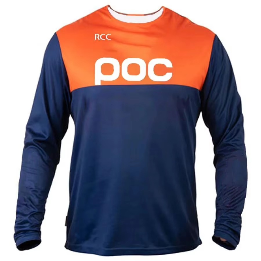 Cycling Gear Jersey - เสื้อปั่นจักรยานแขนยาวสำหรับจักรยานเสือภูเขาดาวน์ฮิลล์ ชุดคู่สำหรับครอบครัว แห้งเร็ว เสื้อกีฬาปั่นจักรยานออฟโรด