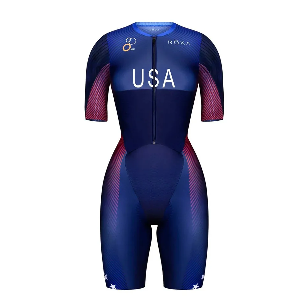 Roka ชุดว่ายน้ำแขนสั้นสำหรับผู - Cycling Gear Jersey บทวิจารณ์และราคา