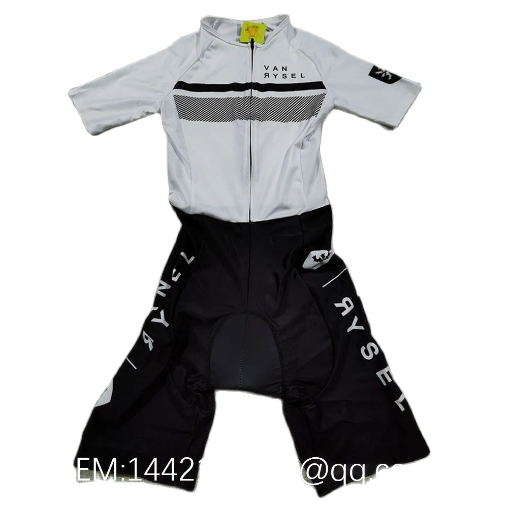 ชุดไตรแอธลีตแบบชิ้นเดียวสีขาว/ - Cycling Gear Brands บทวิจารณ์และราคา